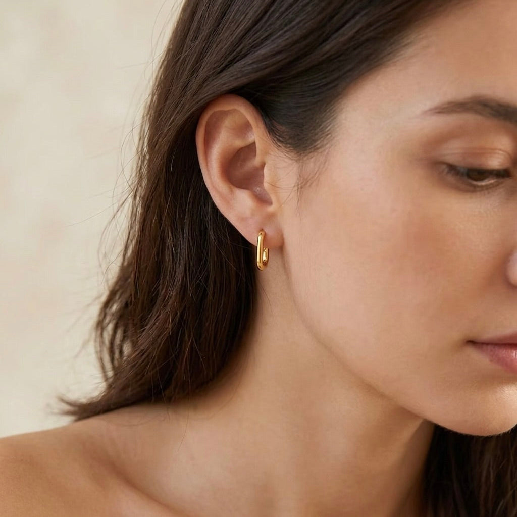 Daily Trio · Damen-Stack mit Kette, Ring & Ohrsteckern
