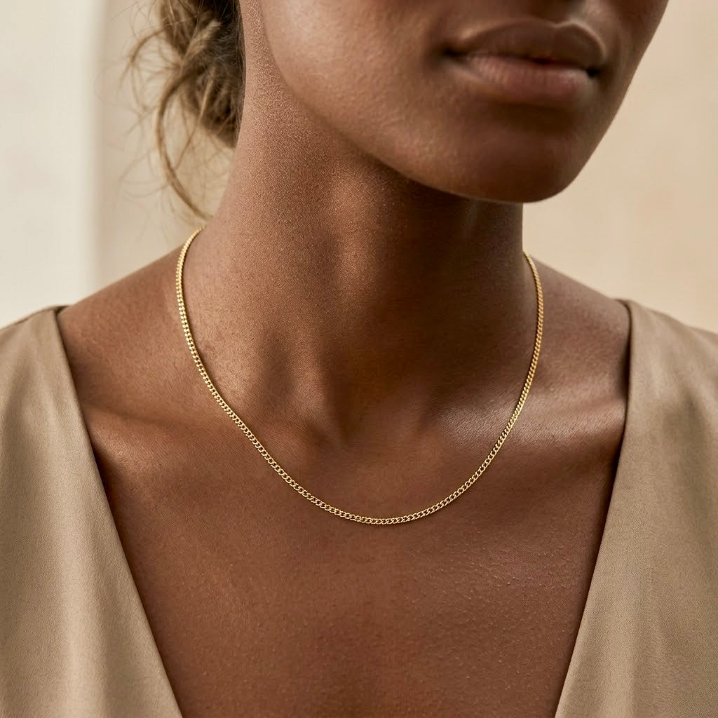 Daily Trio · Damen-Stack mit Kette, Ring & Ohrsteckern