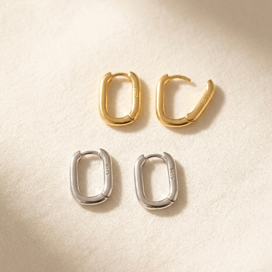 Daily Trio · Damen-Stack mit Kette, Ring & Ohrsteckern