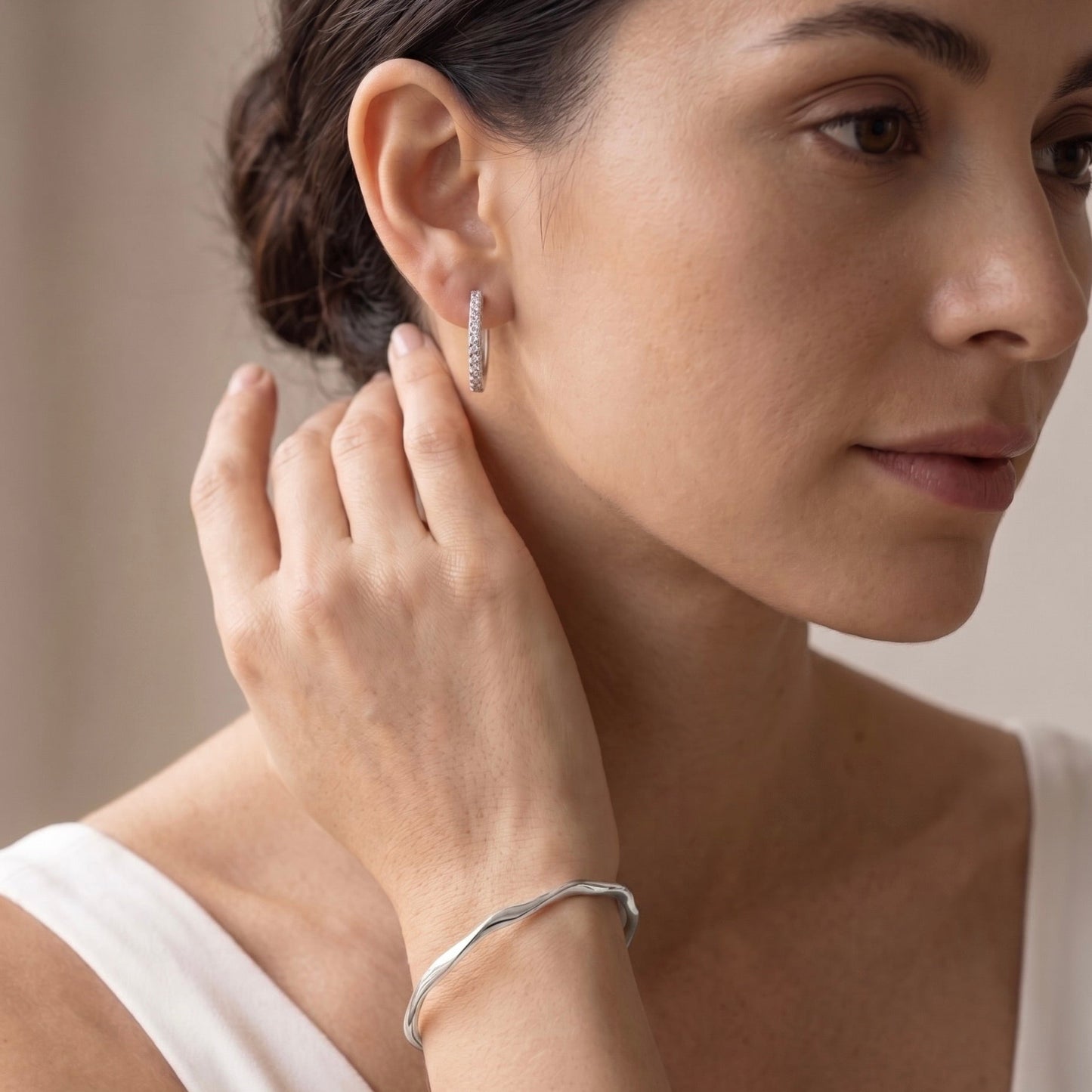 Silver Statement Set · Brautschmuck