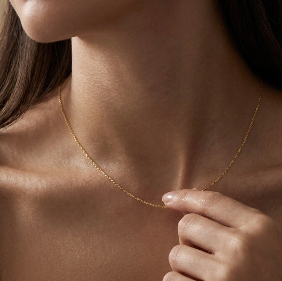 Feine Gliederkette · Brautschmuck