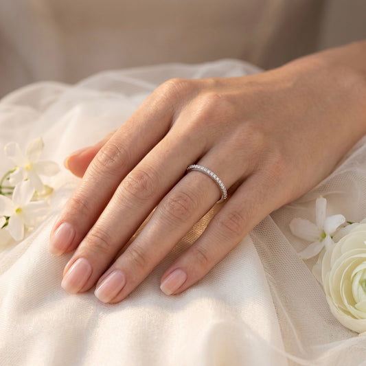 Pavé Ring · Brautschmuck