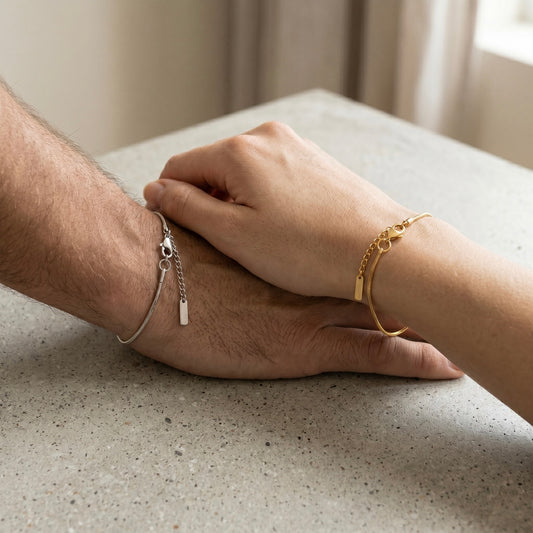 His & Hers — Bold & Fine · Halsketten-Set