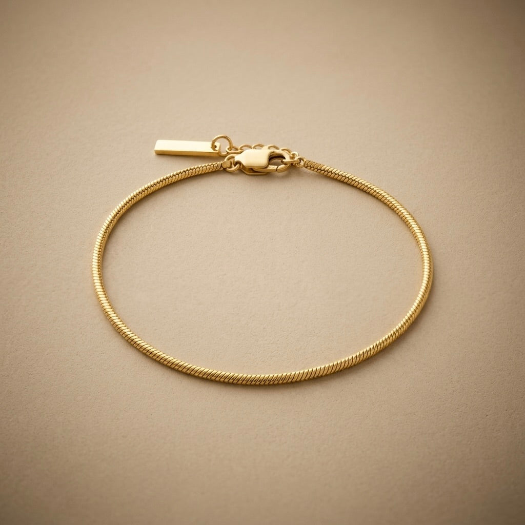 Box-Chain-Armband 1,5 mm Edelstahl vergoldet Hauptbild Gold